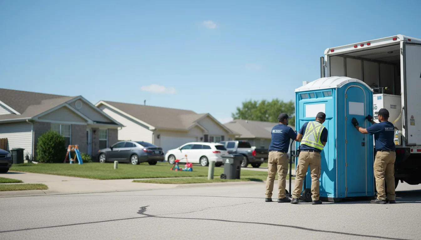 Standard Porta Potty Rentals in Lee, IL near me